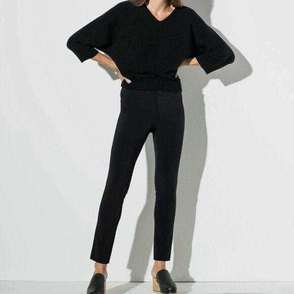 NWOT the Reset R Label Skinny Stretch Black Pant Size S - Picture 1 of 13